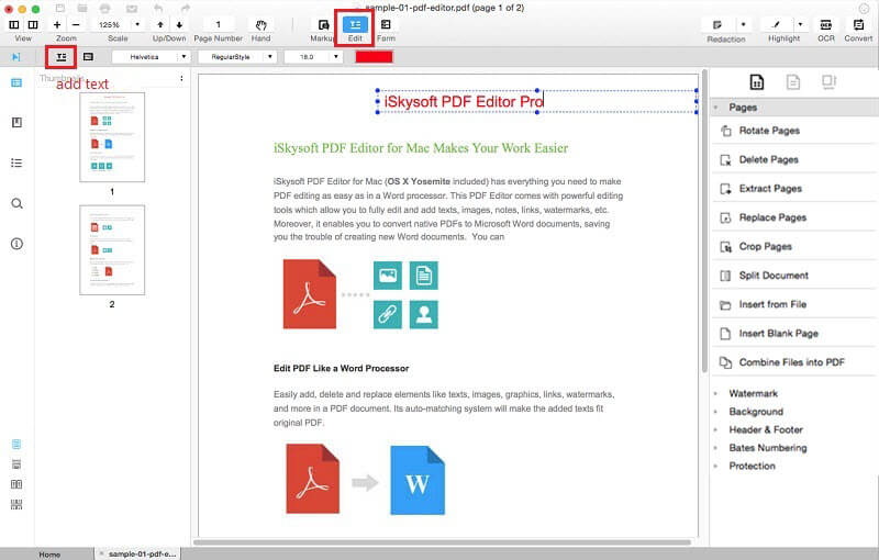 Pdf Editing For Mac Freeware